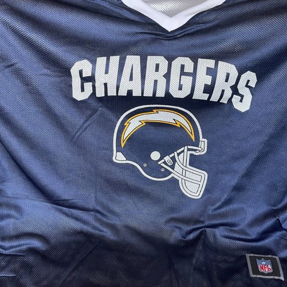 NFL Multicolor Los Angeles Chargers & Miami Dolphins Reversible Jersey Size XL - Picture 1 of 13